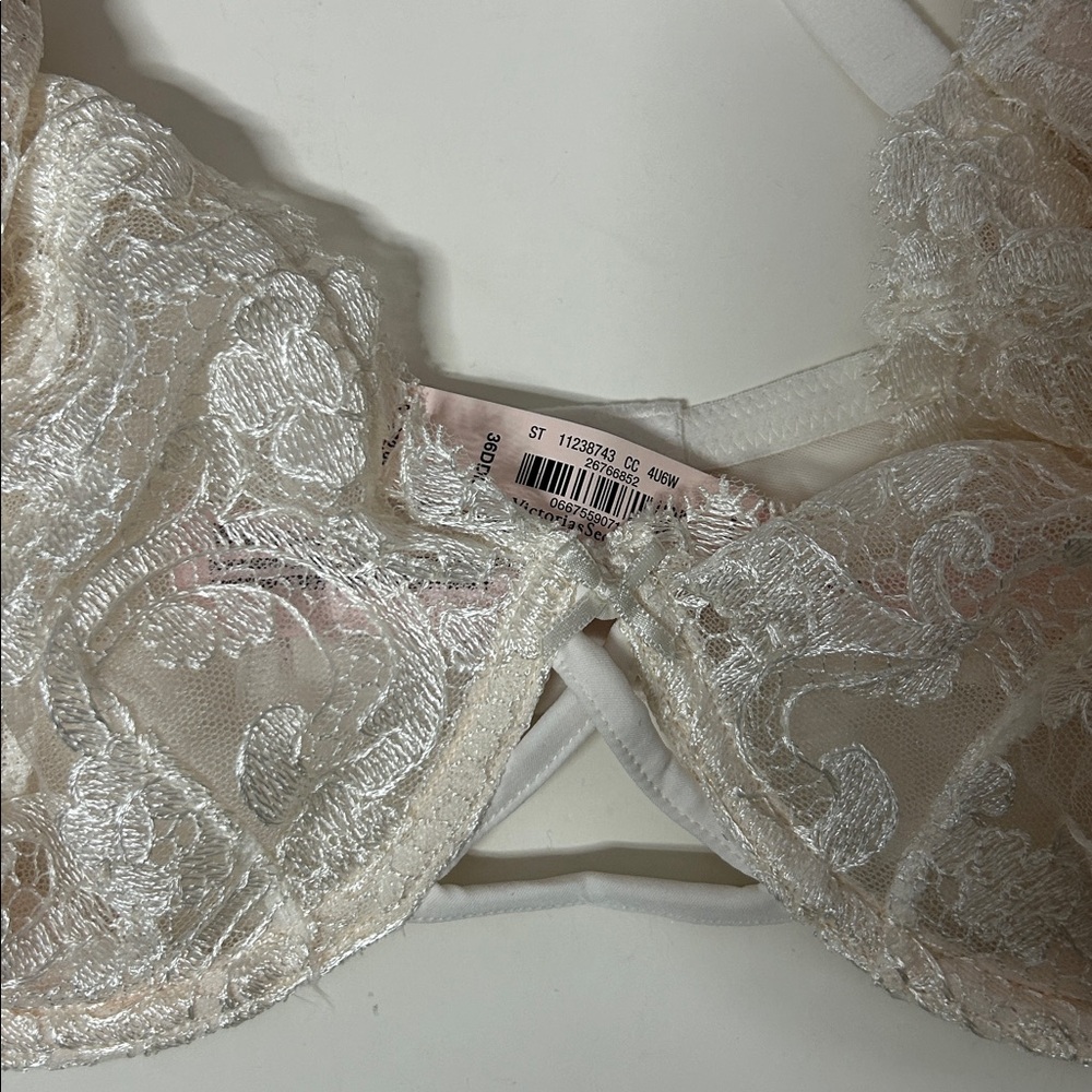 #027 NWT (size 36DDD) VIctoria secret ANGELS Wicked Unlined Boho bra - Picture 5 of 8